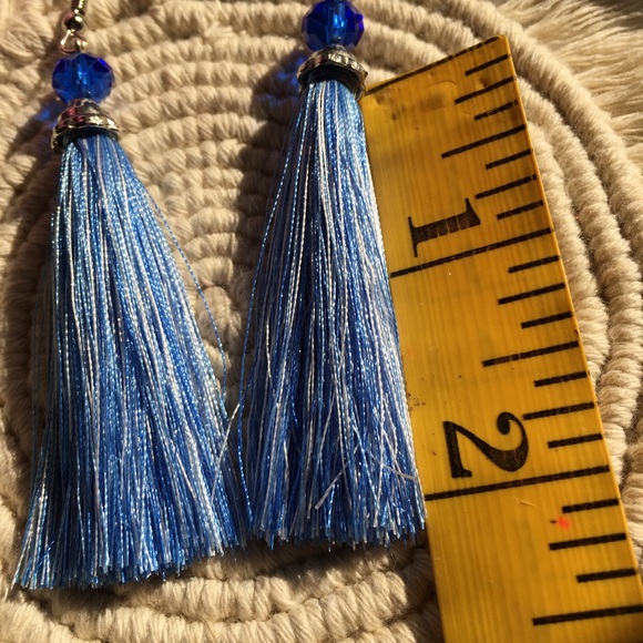 1 set Tassel Earring Handmade - Picture 2 of 7